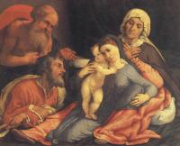 Lotto, Lorenzo - Madonna and Child with Saints